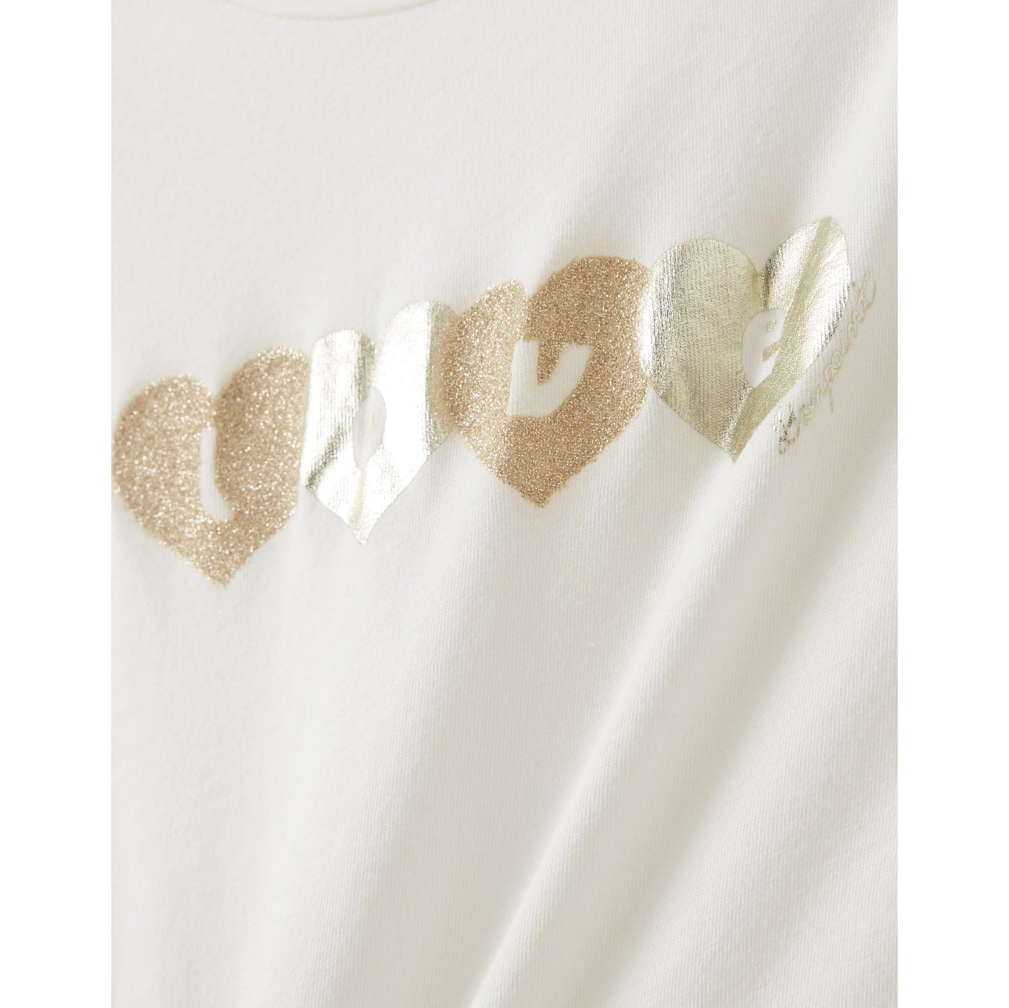 ** KIDS ** Bonpoint "Capricia" T-shirt in White, size 12 years