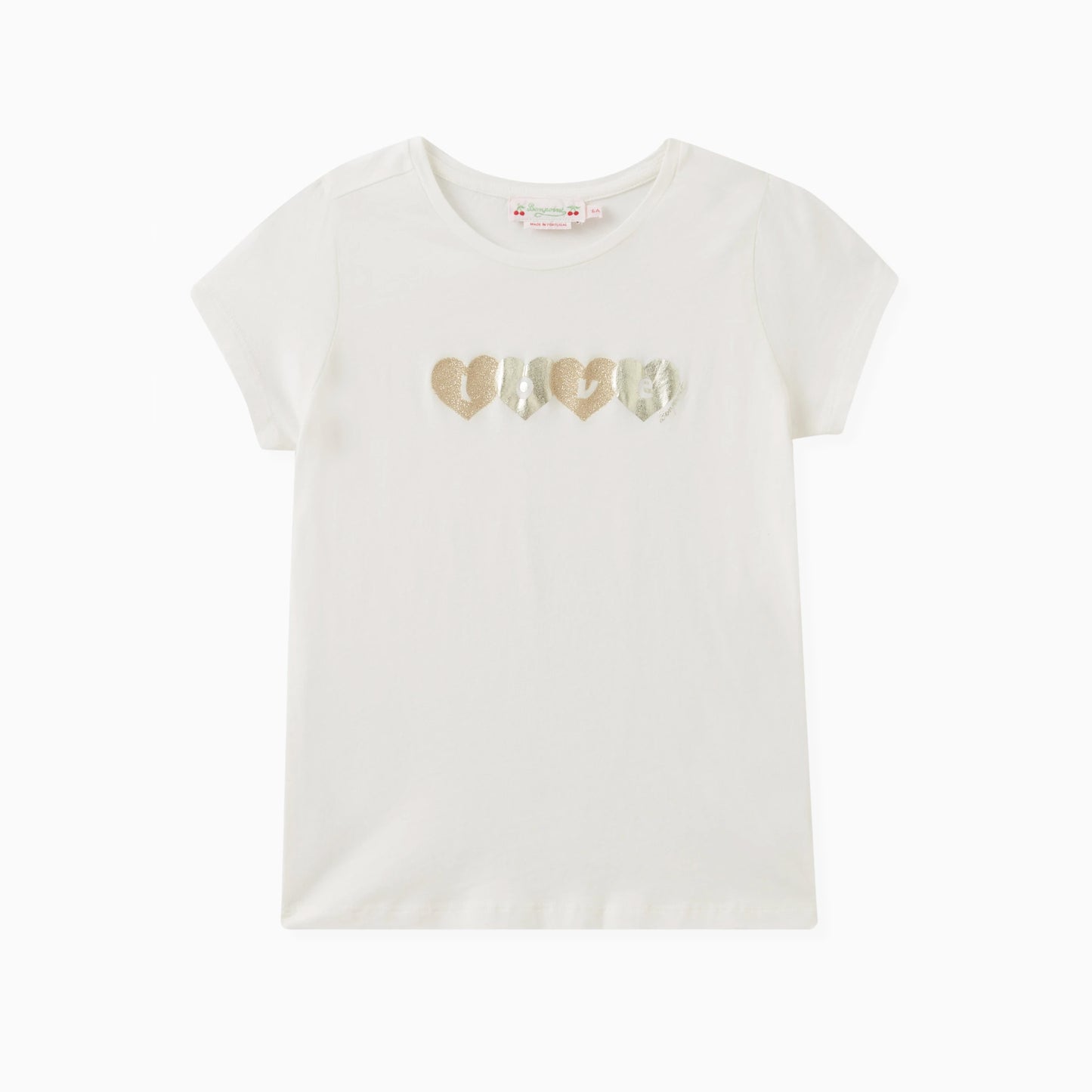 ** KIDS ** Bonpoint "Capricia" T-shirt in White, size 12 years