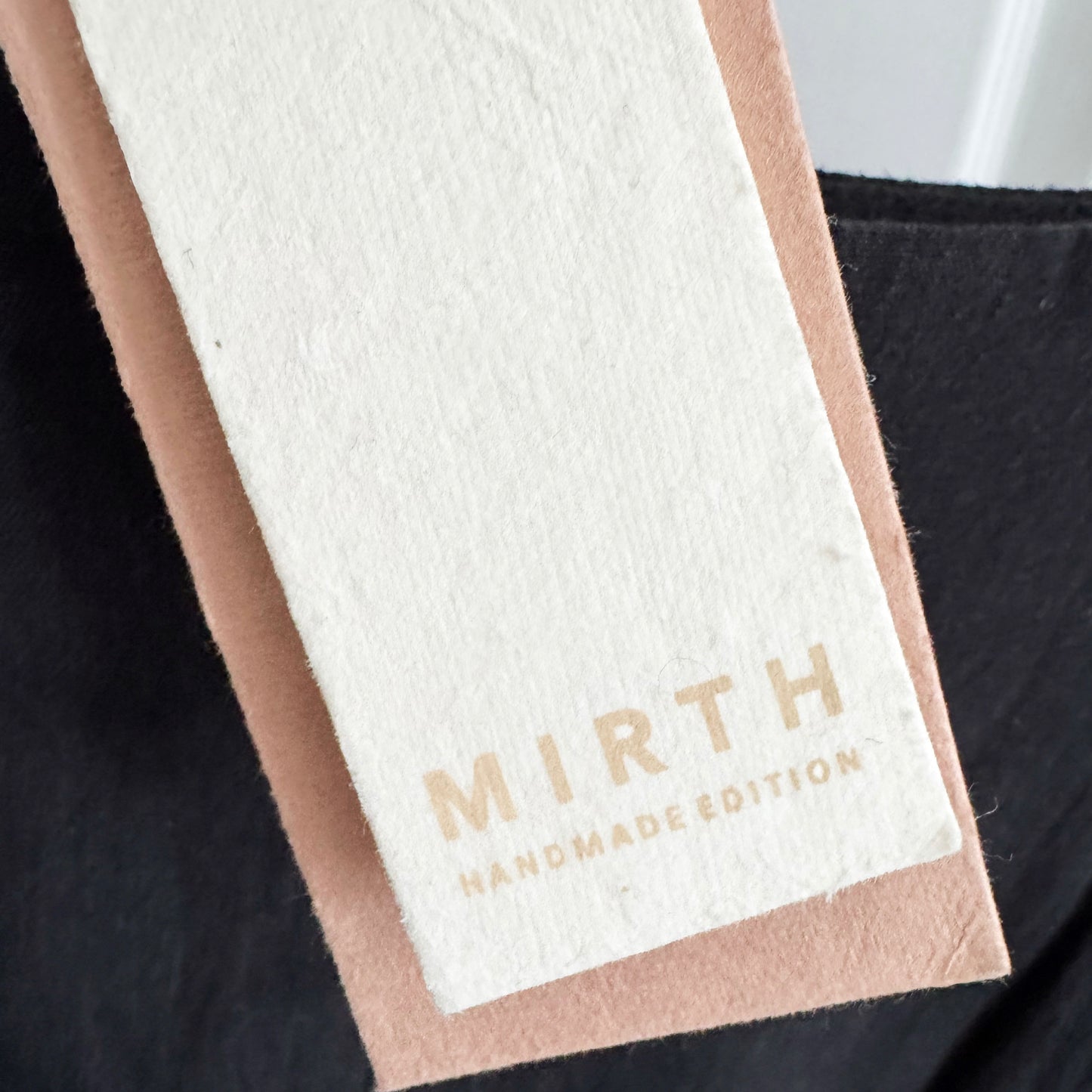 Mirth "Lombok" Cotton Skirt in Black, size Small