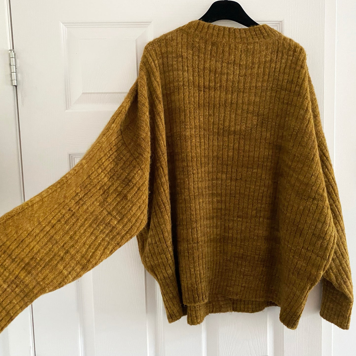 Misha & Puff "Verso" Cardigan in "Antique Brass", size M/L (fits like XL)