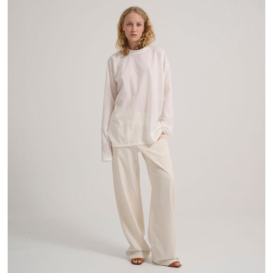 Monique Van Heist "Easy Pant" in Off White, size XL
