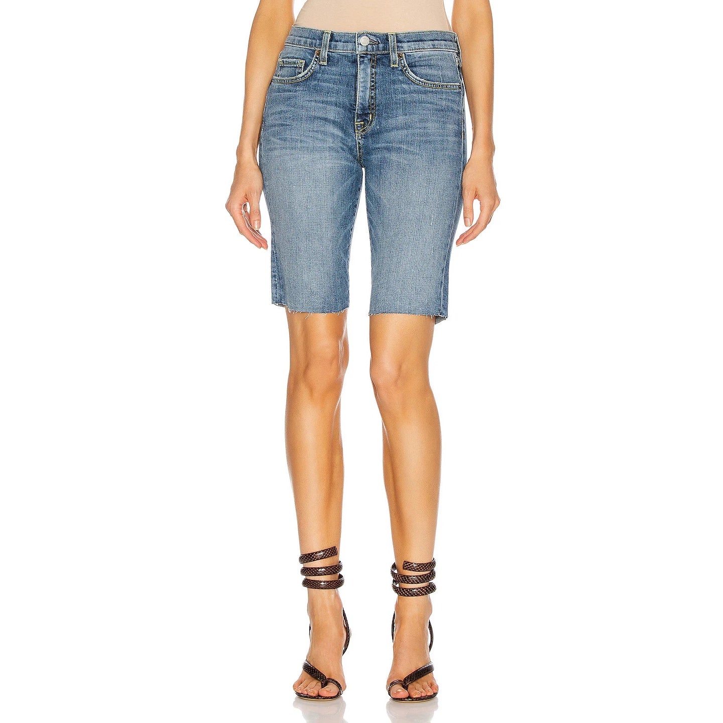 Nili Lotan "Sydney" Denim Shorts, size 28