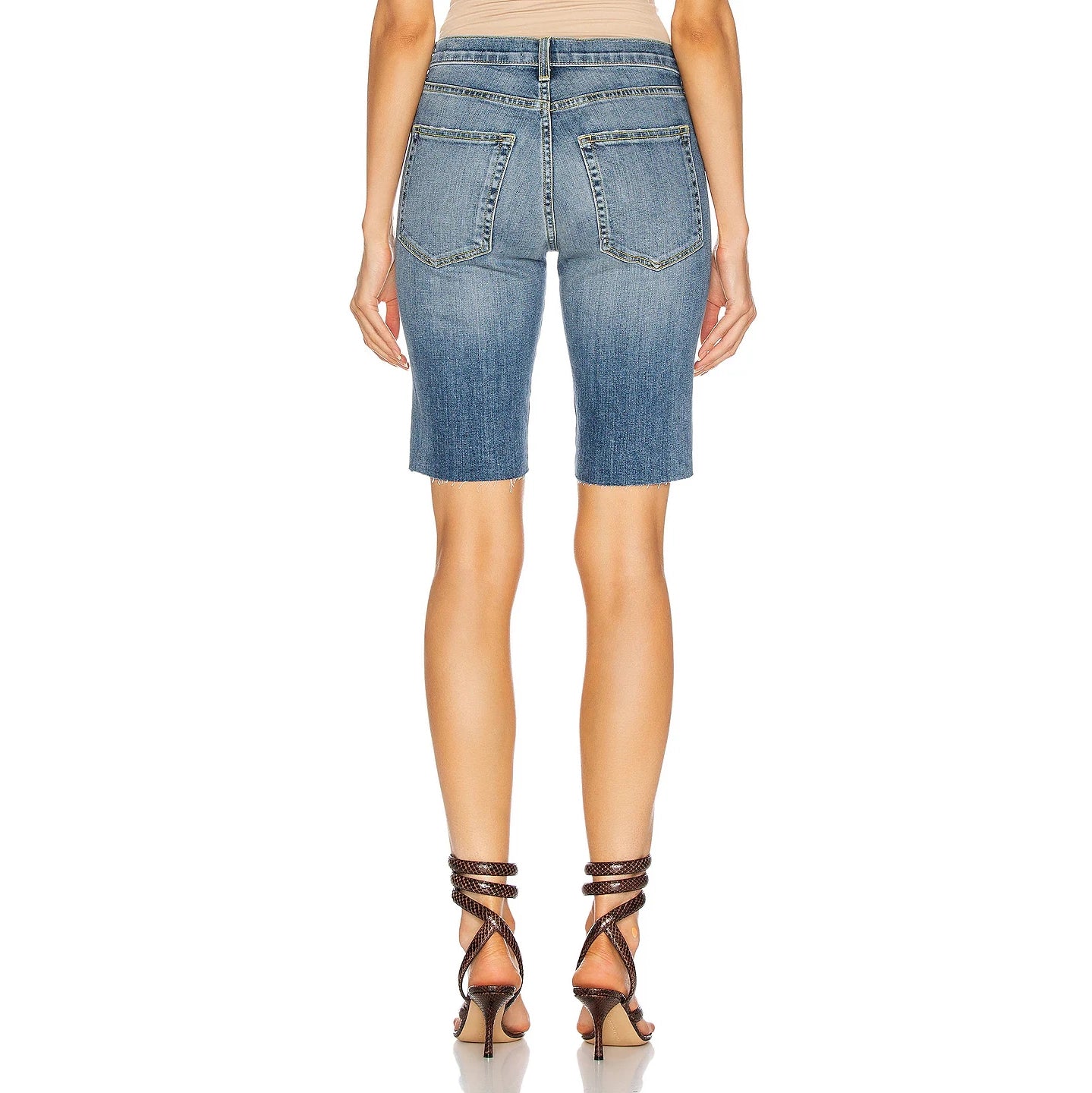 Nili Lotan "Sydney" Denim Shorts, size 28