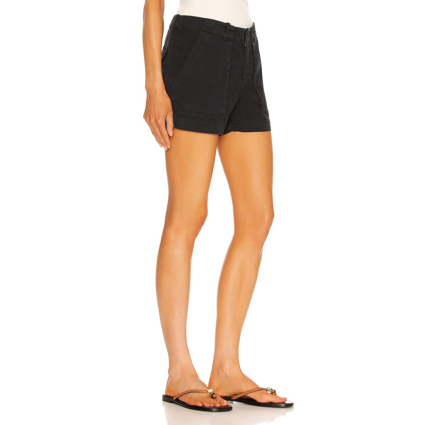 Nili Lotan "Utility" Shorts in Dark Navy (or Carbon?), size 2