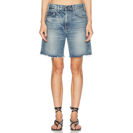 Nili Lotan "Russel" Denim Shorts in "Summer Wash", size 29