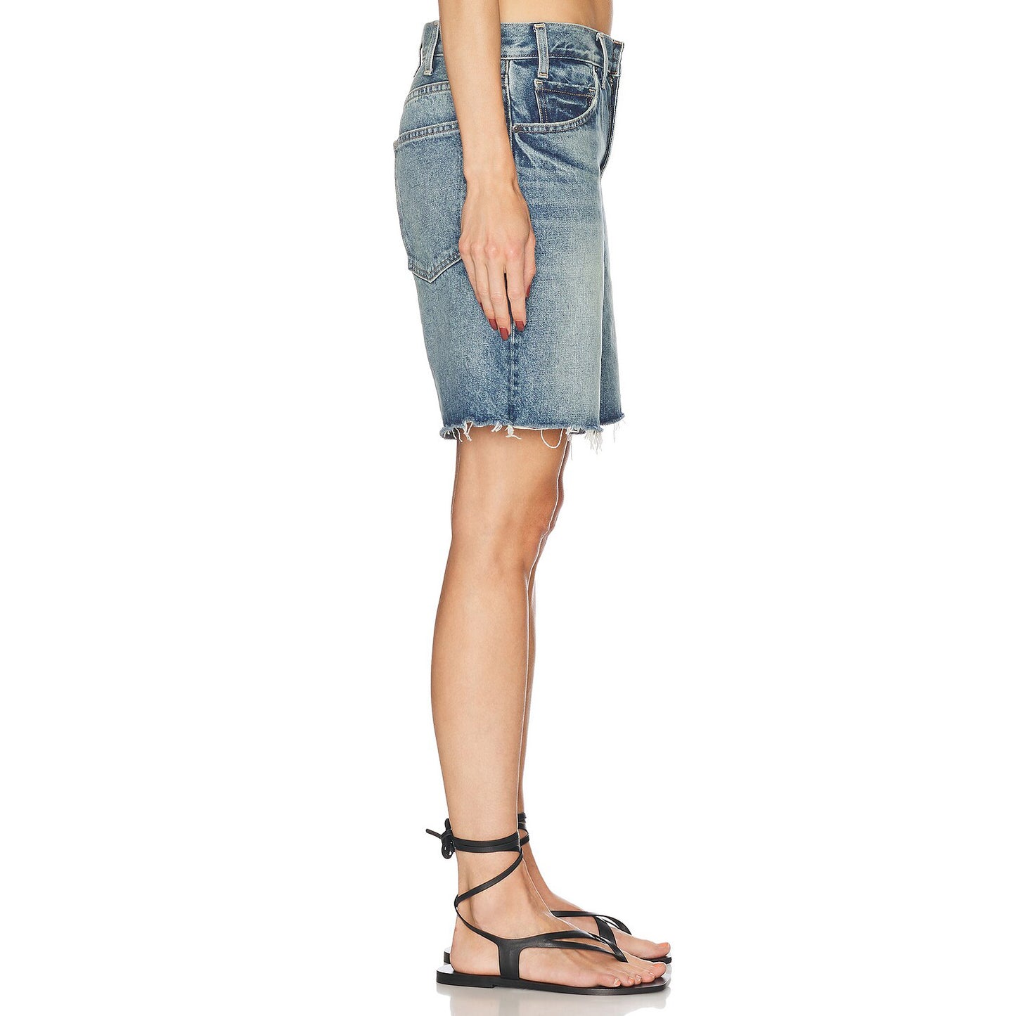 Nili Lotan "Russel" Denim Shorts in "Summer Wash", size 29