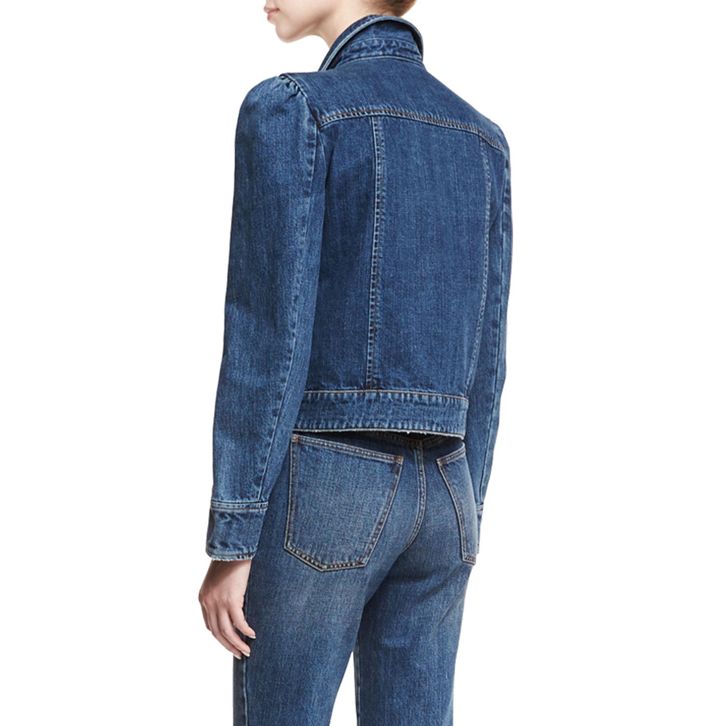 CO Denim Jacket, size Large (fits a slim size Medium)