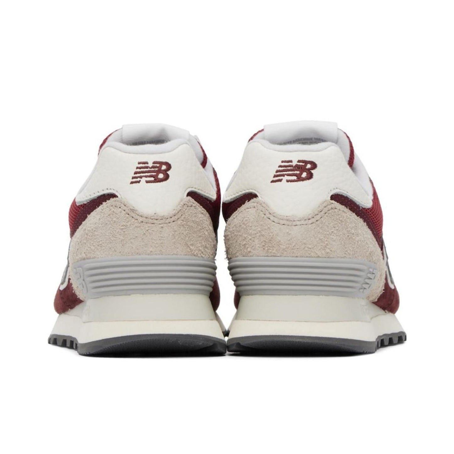 New Balance 574 in Burgundy Suede, size 7.5 Mens/9 Womens