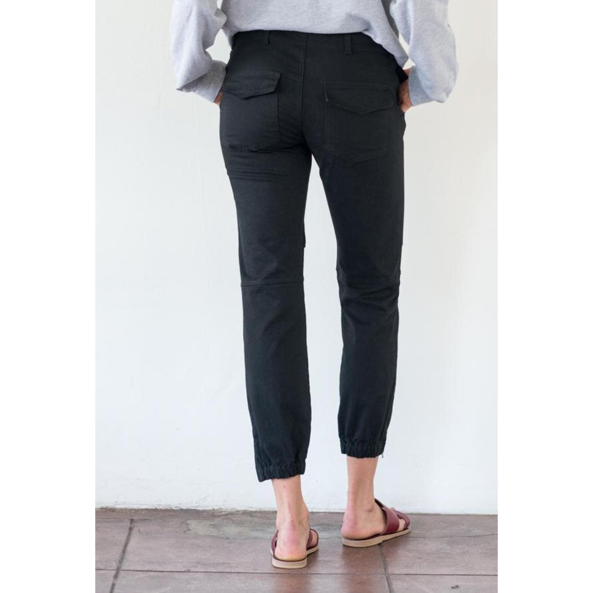 Nili Lotan French Military Pant in Black, size 12