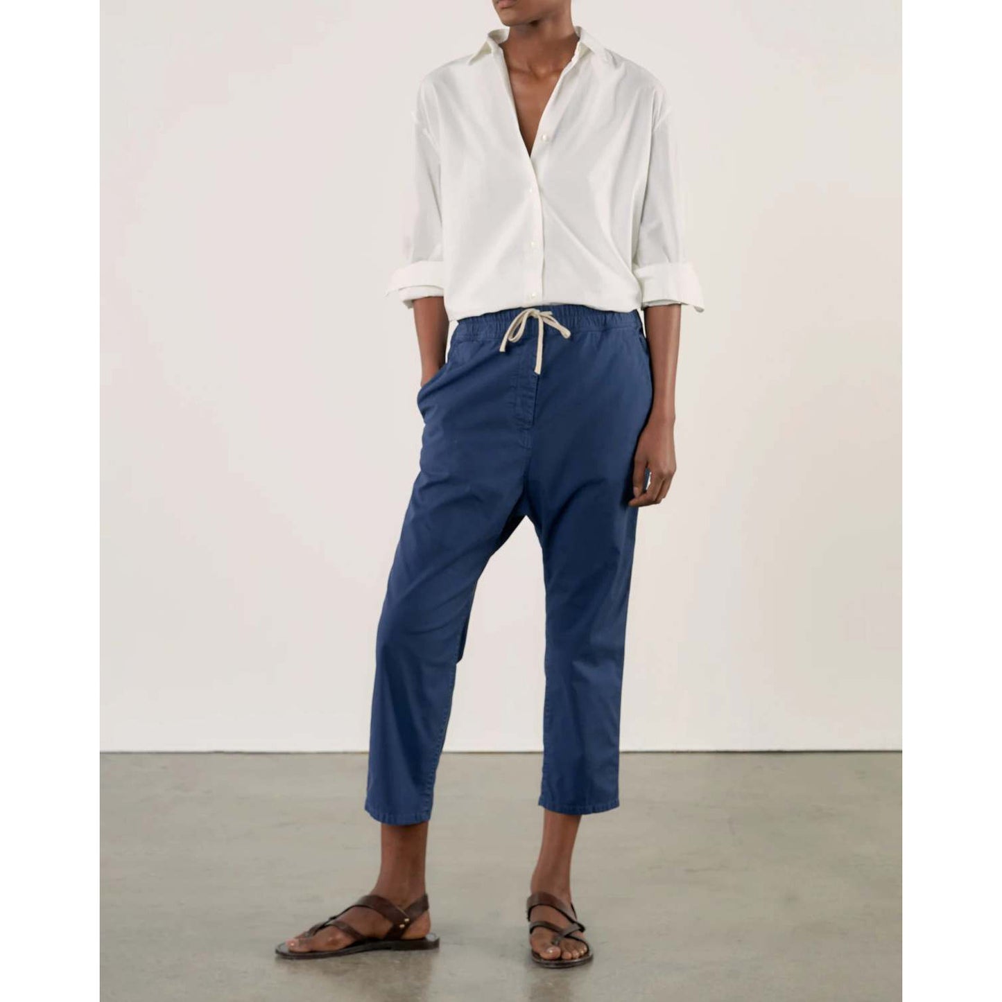 Nili Lotan "Casablanca" Pant in Marine, size Small