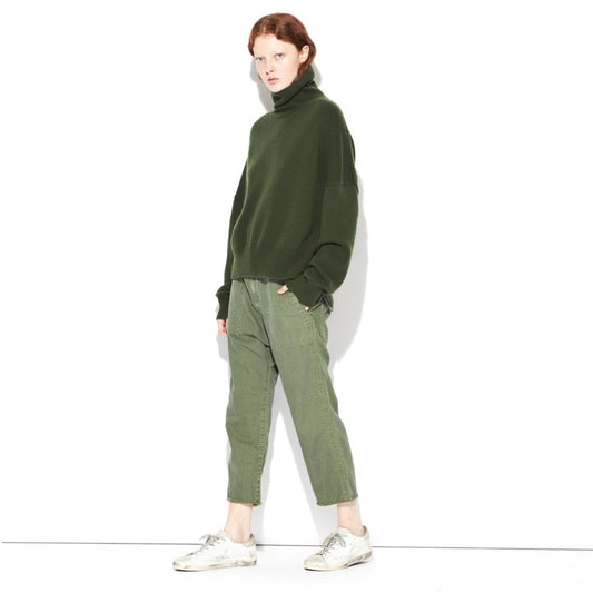 Nili Lotan "Luna" pant in green, size 4