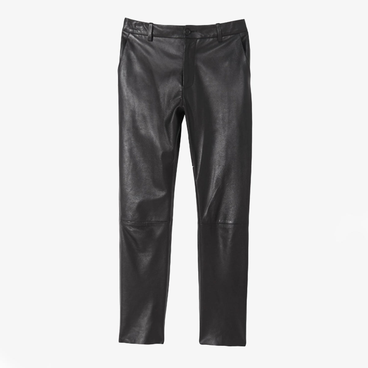 Nili Lotan "Montauk" Leather Pants in Black, size 6