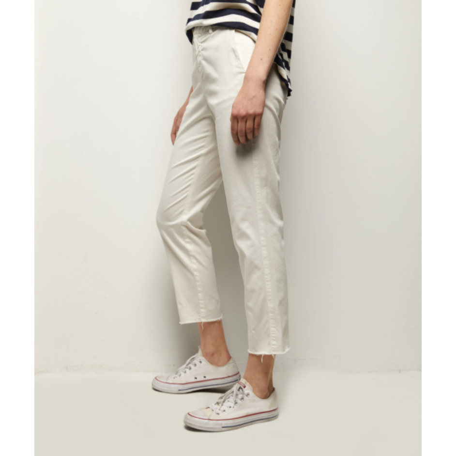 Nili Lotan "Montauk" Pant in Eggshell, size 6