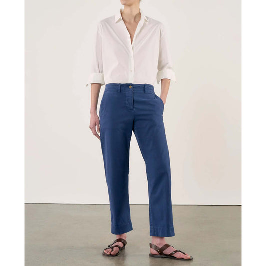 Nili Lotan "Tomboy" Pant in Marine Blue, size 2