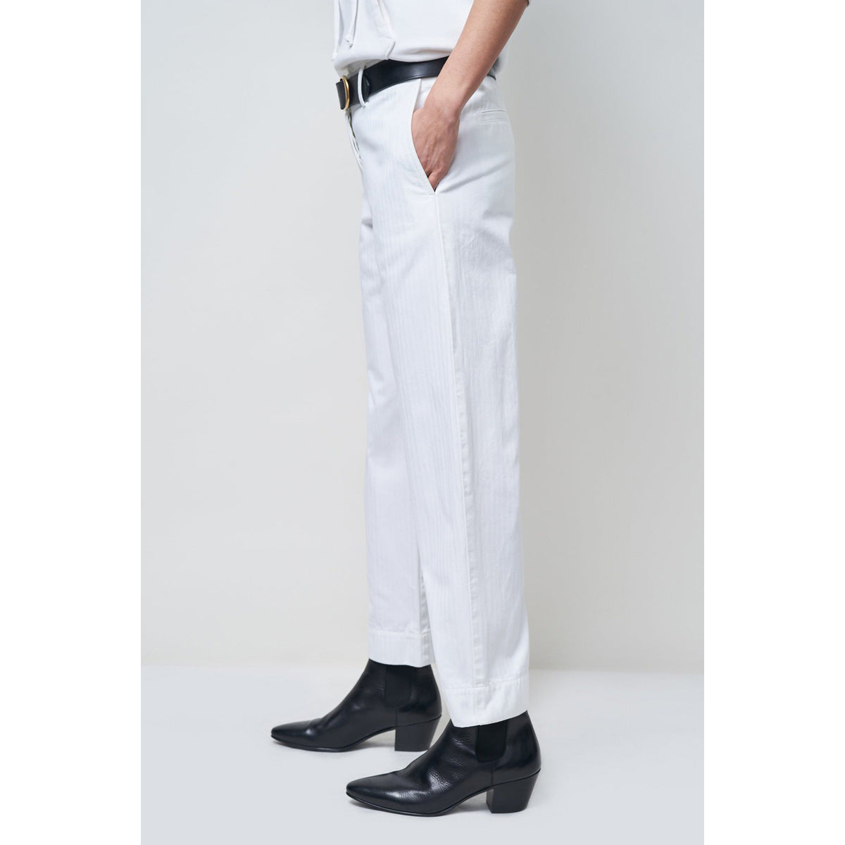 Nili Lotan "Tomboy" Cuffed Pant, size 6