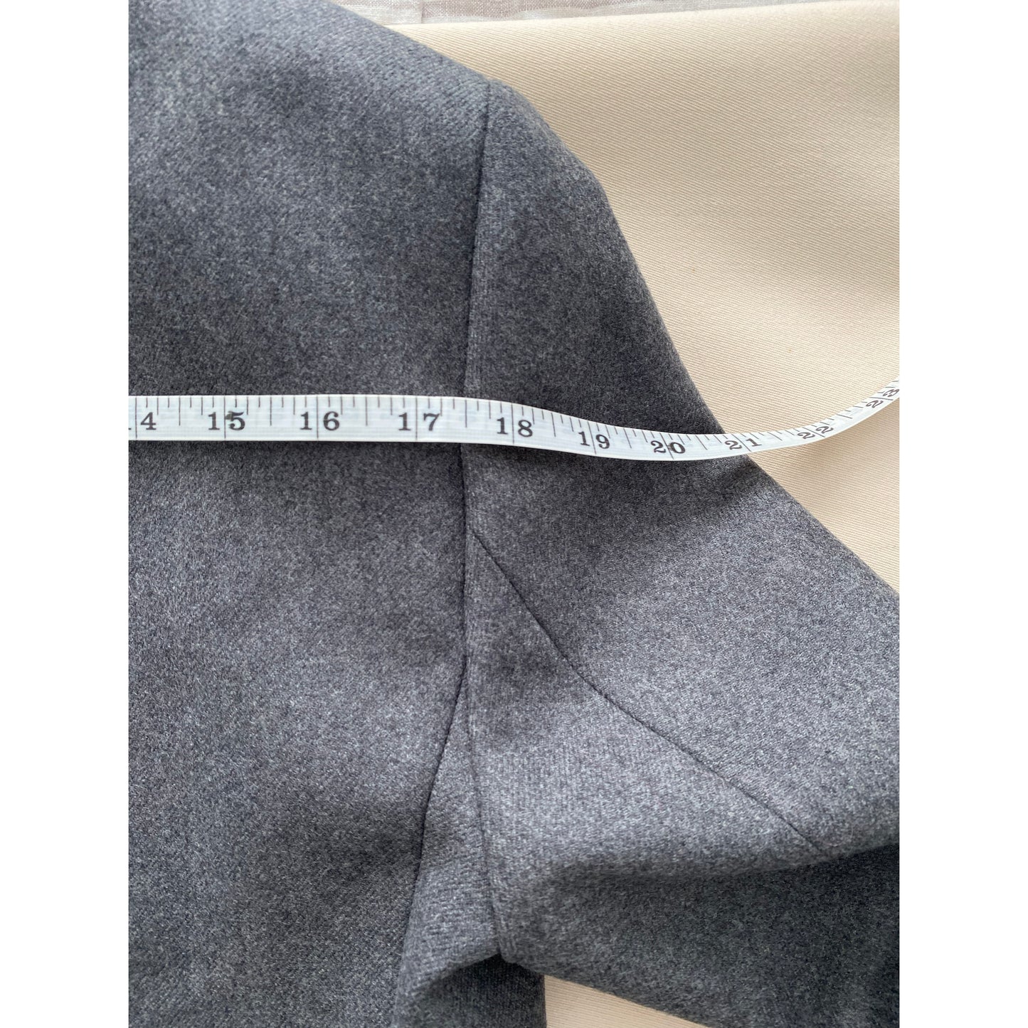 Nili Lotan "Gael" Boyfriend Blazer in Heather Grey, size 2 (fits oversize)