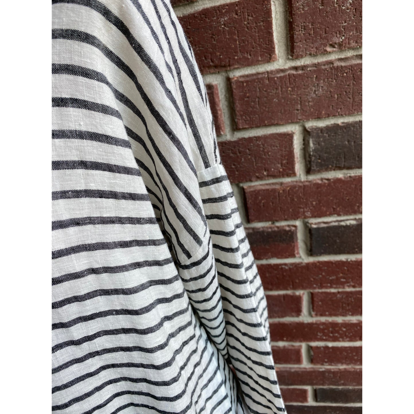 Nili Lotan Striped Linen Dress, size Medium