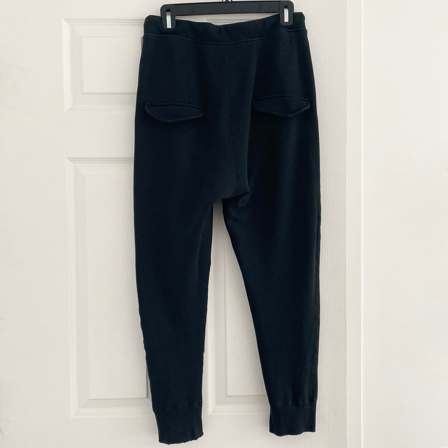 Nili Lotan Nolan Sweatpant in Washed black, Size Small