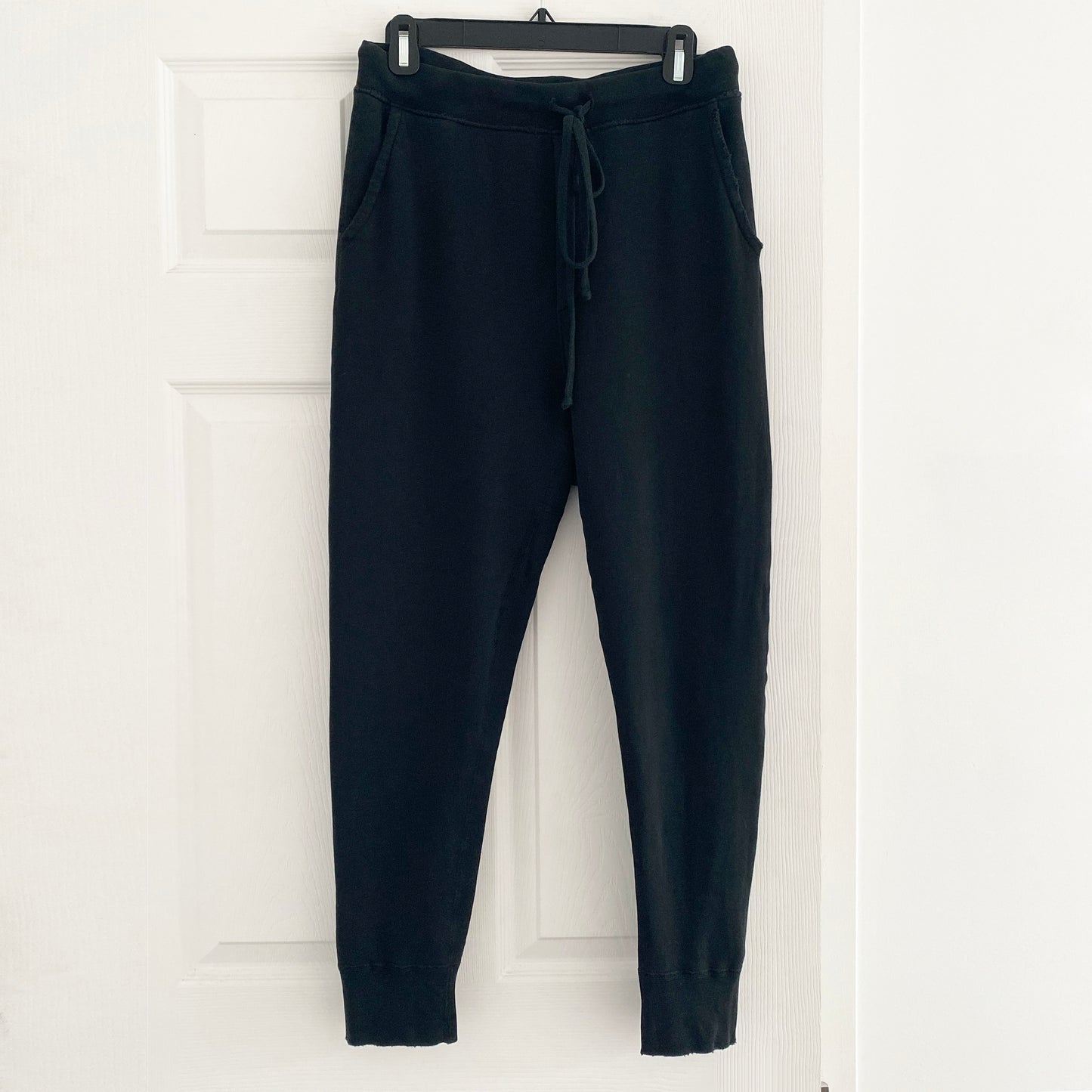 Nili Lotan Nolan Sweatpant in Washed black, Size Small