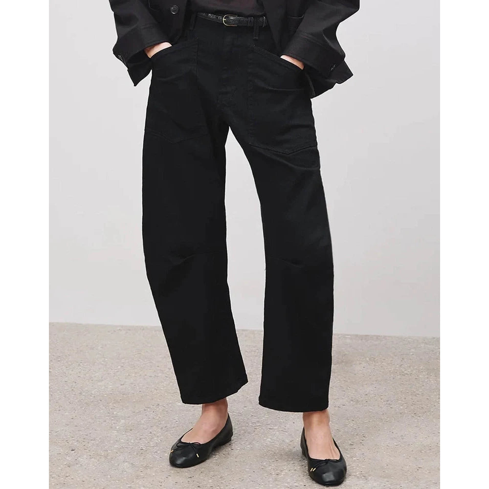 Nili Lotan "Shon" Jeans in "Black", size 24 (fits like 25)