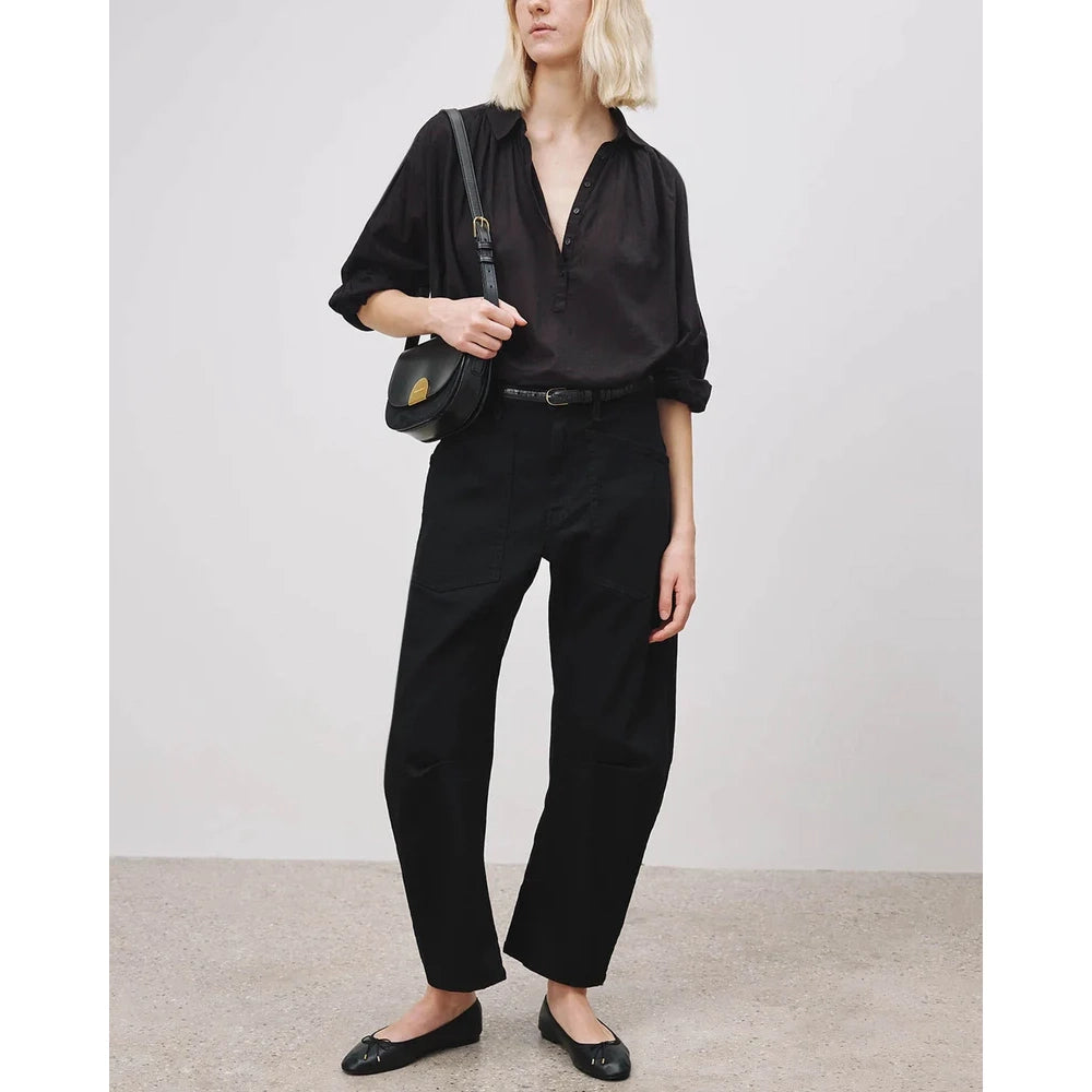 Nili Lotan "Shon" Jeans in "Black", size 24 (fits like 25)