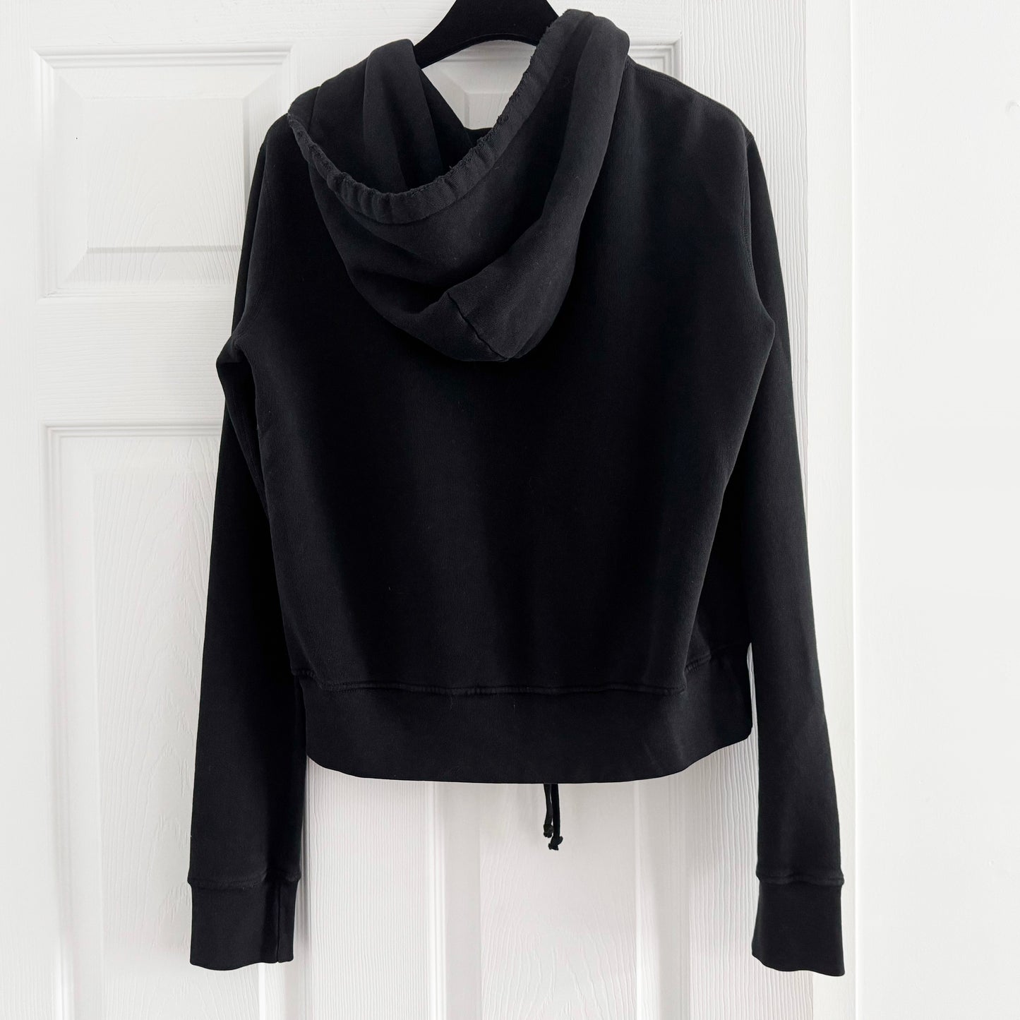 Nili lotan Callie Hoodie in Washed Black, size XS