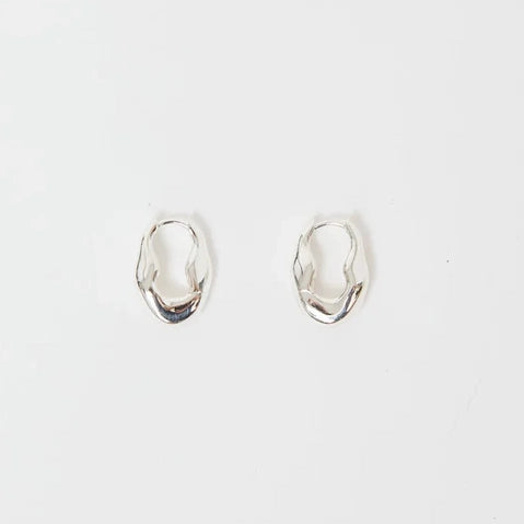 Nina Gordon "Marina" Earrings in Silver