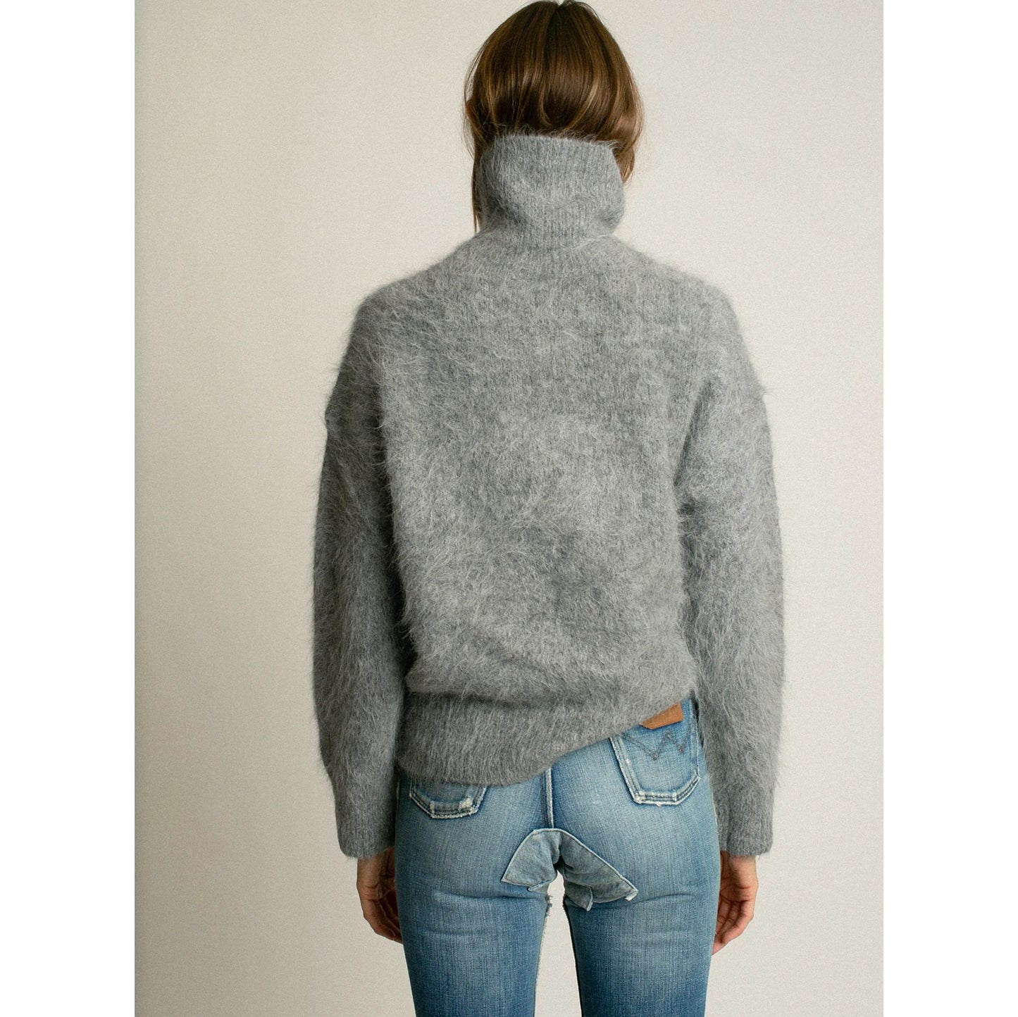 No. 6 Store "Miles" Sweater in Grey, size Medium