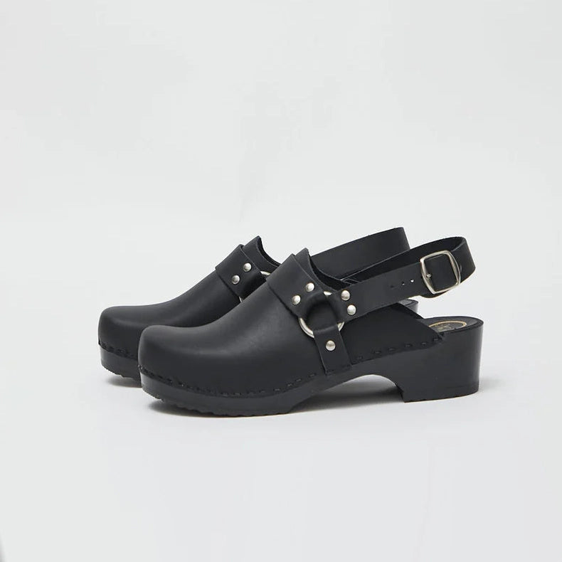 No. 6 Store "Brando" Clogs in Black, size 40