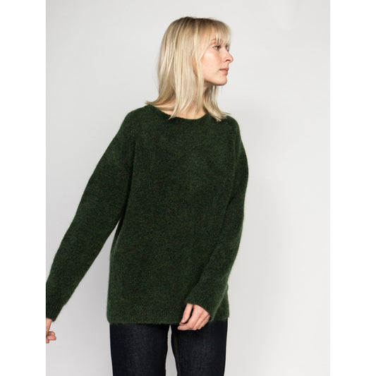 Norse Projects "Ajo" Sweater in Green, size Small