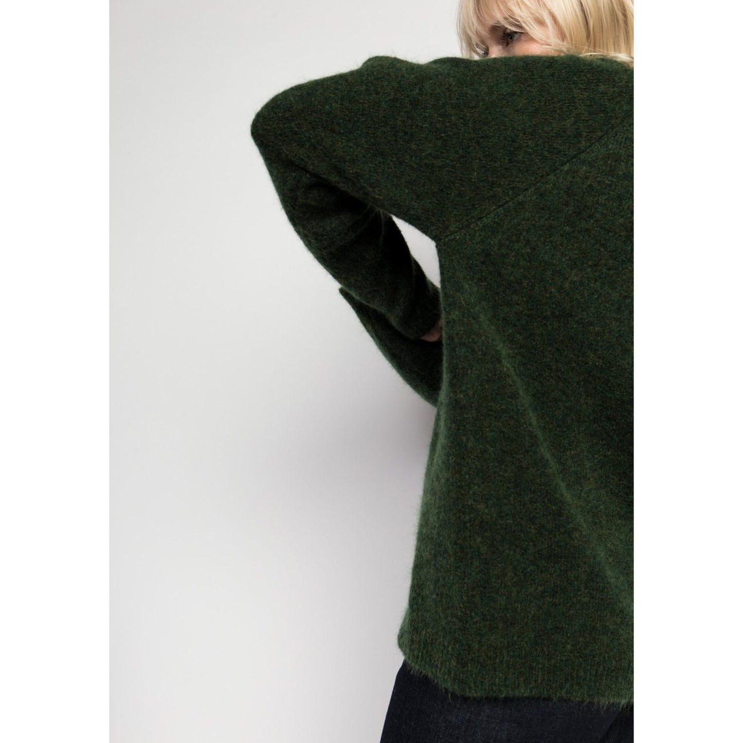 Norse Projects "Ajo" Sweater in Green, size Small