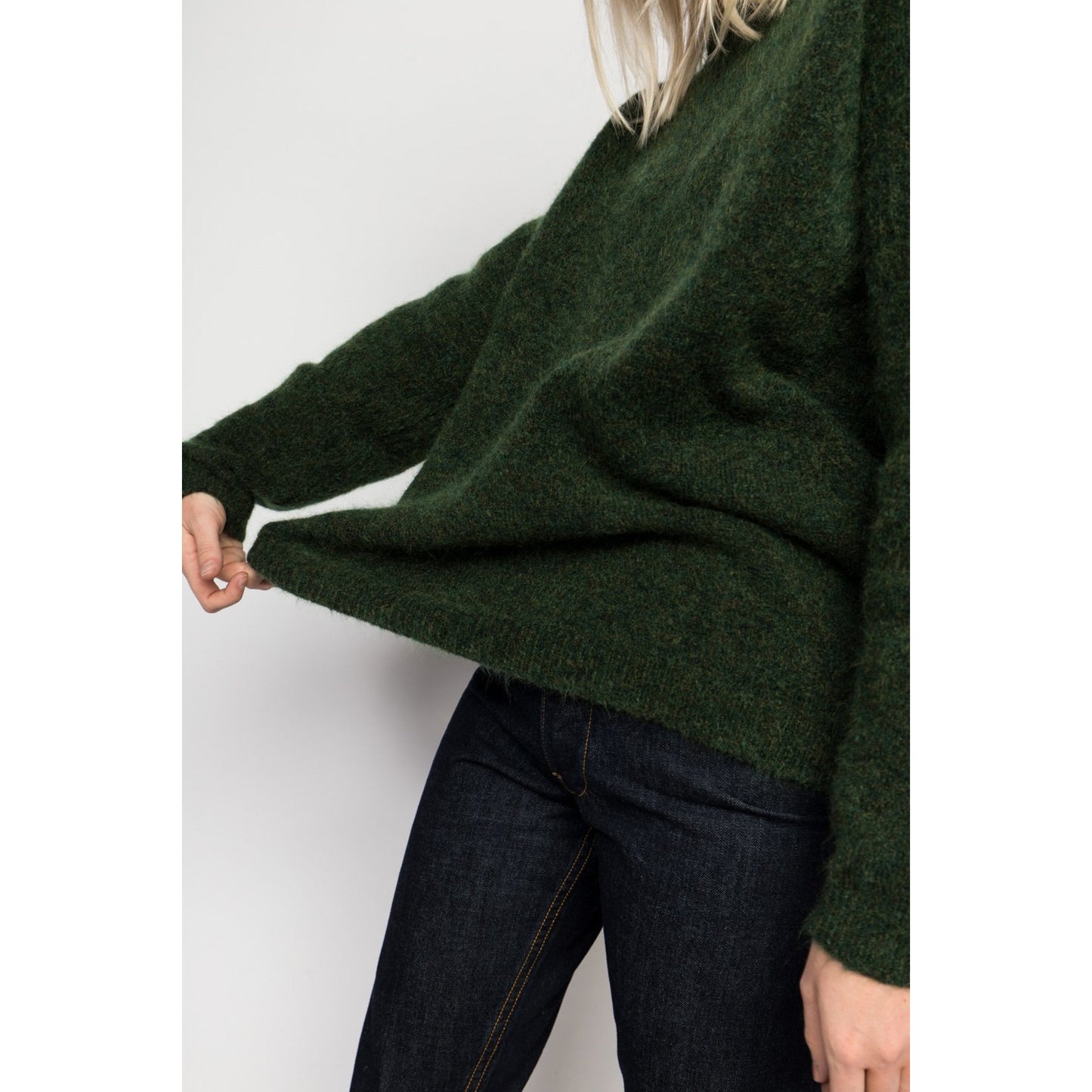 Norse Projects "Ajo" Sweater in Green, size Small