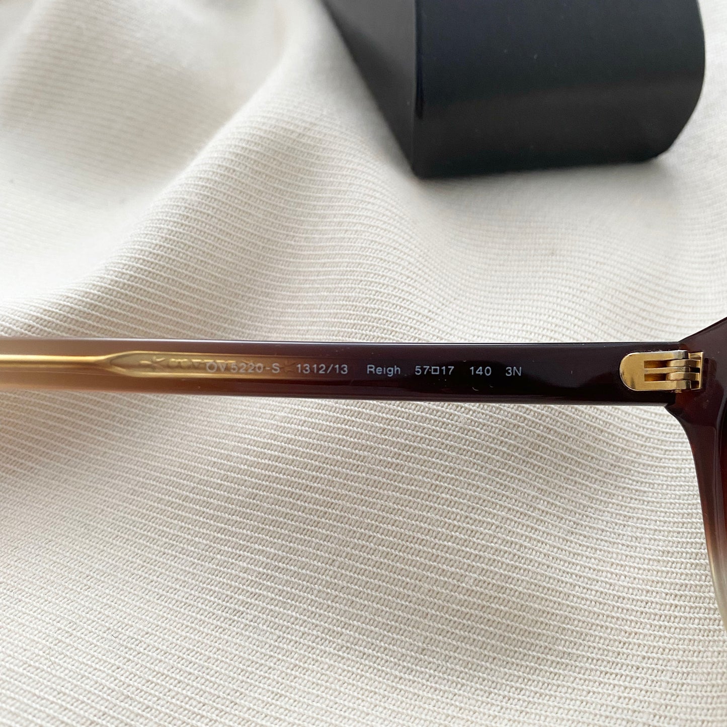 Oliver Peoples "Reigh" Brown Sunglasses