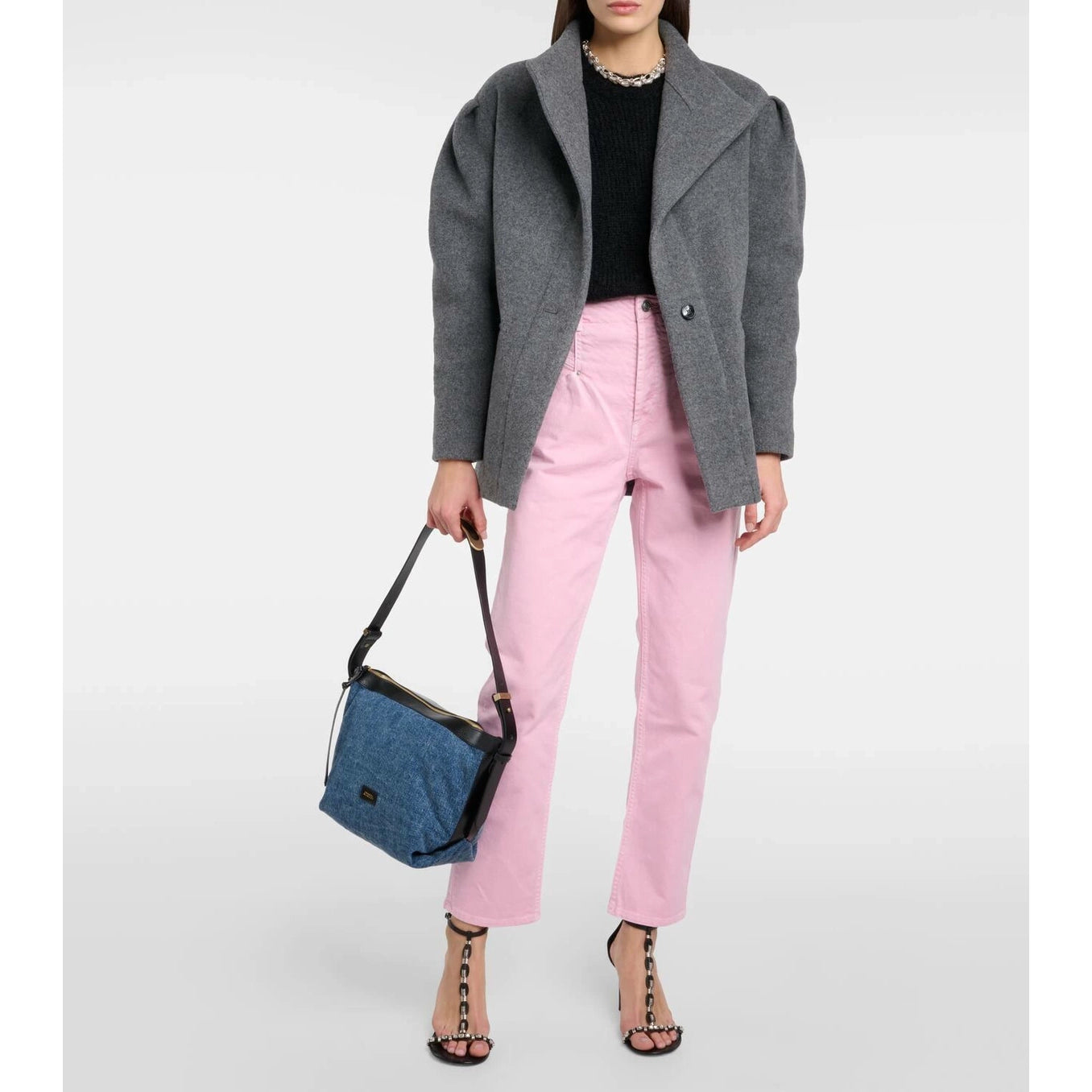 Isabel Marant Blue "Leyden" Denim Bag