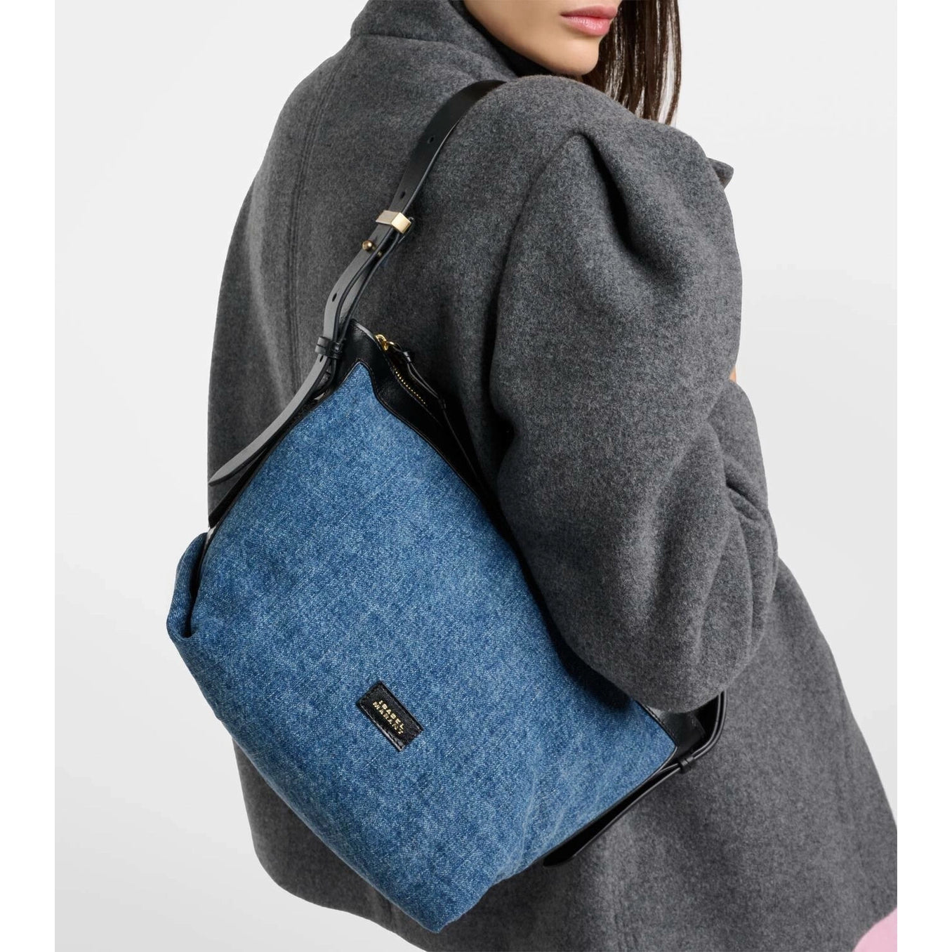 Isabel Marant Blue "Leyden" Denim Bag