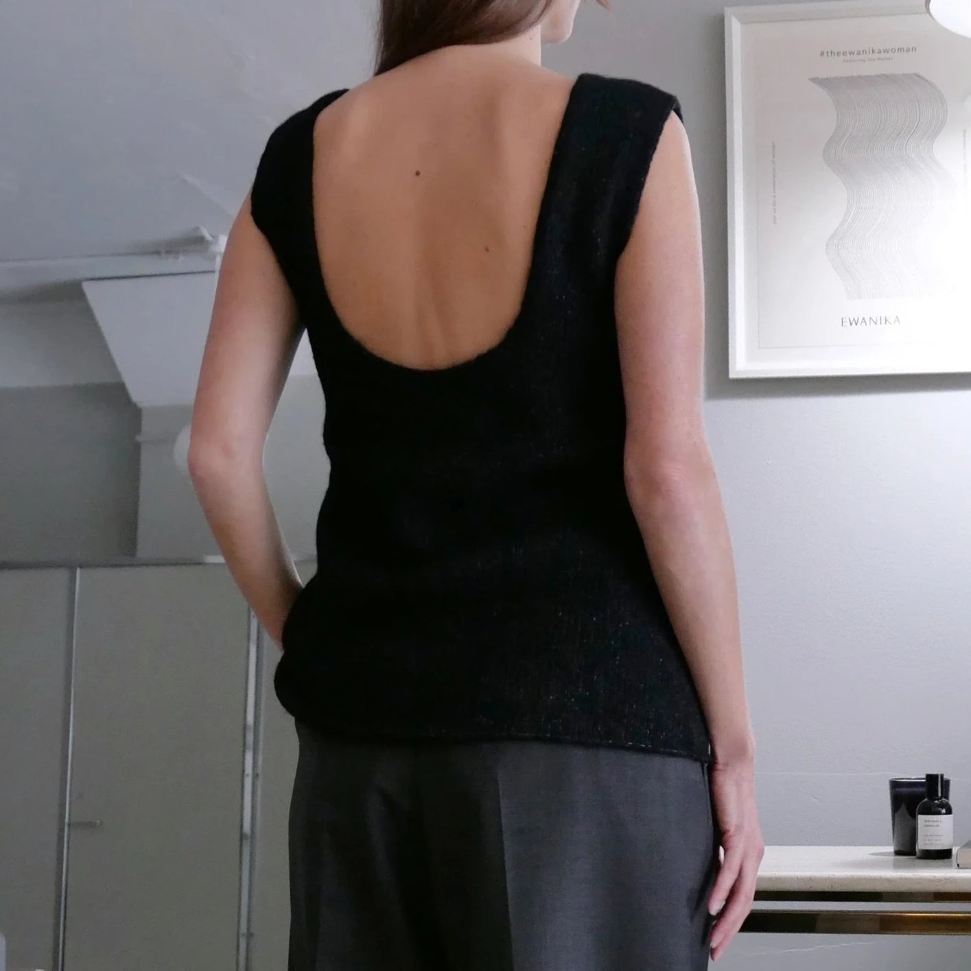 Lauren Manoogian "Loft" Knit Tank Top, size "2" (M/L)