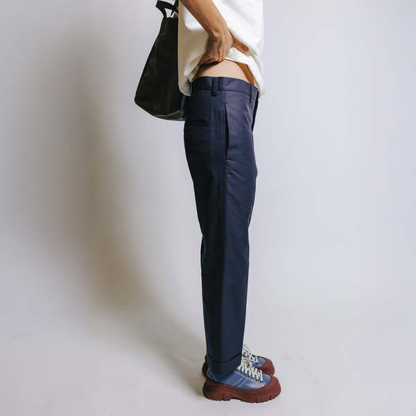 Sofie D'Hoore "Paul" Cotton Pant in Navy, size 38
