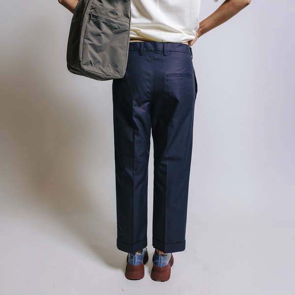 Sofie D'Hoore "Paul" Cotton Pant in Navy, size 38