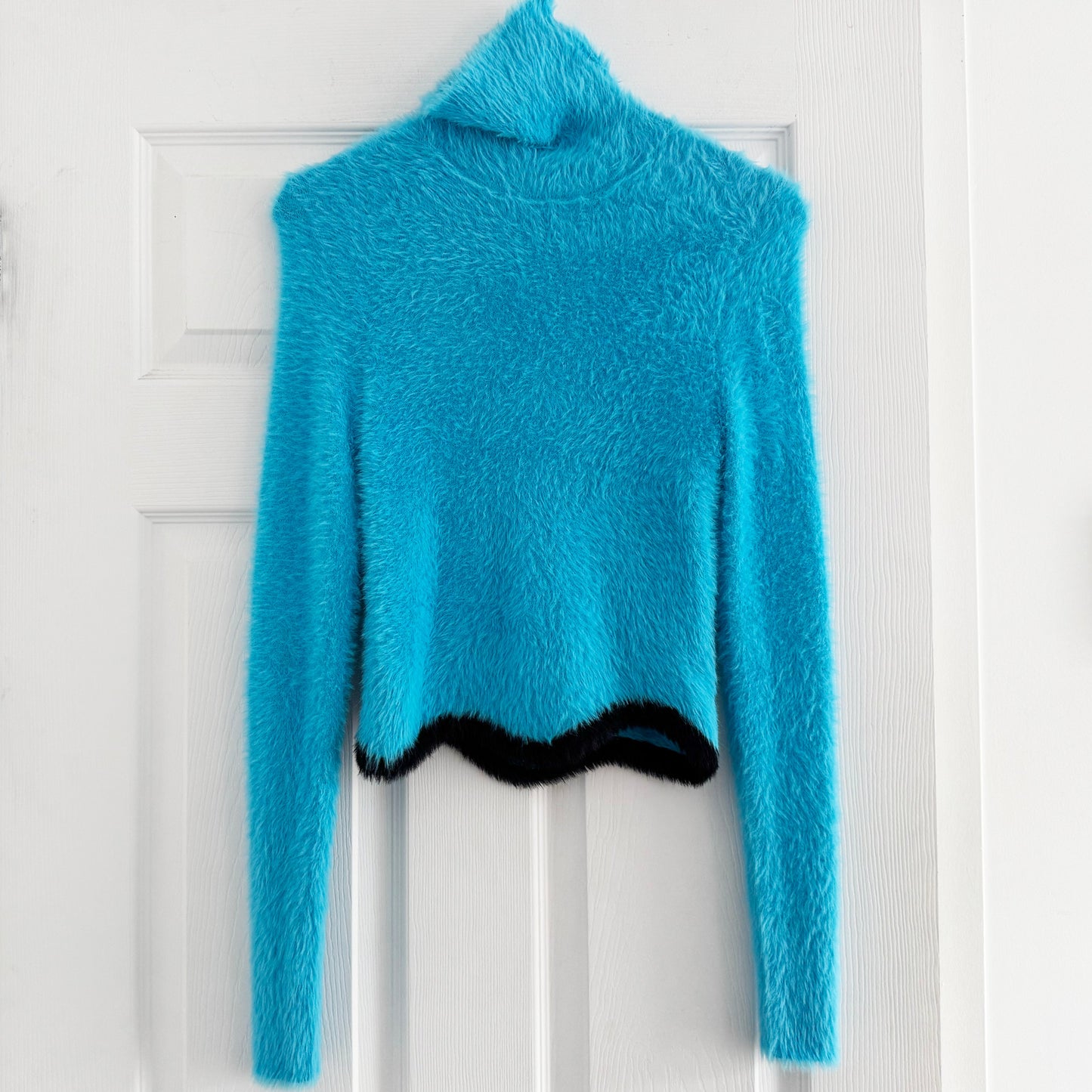 PH5 "Elara" Knit Turtleneck in Blue, size Small