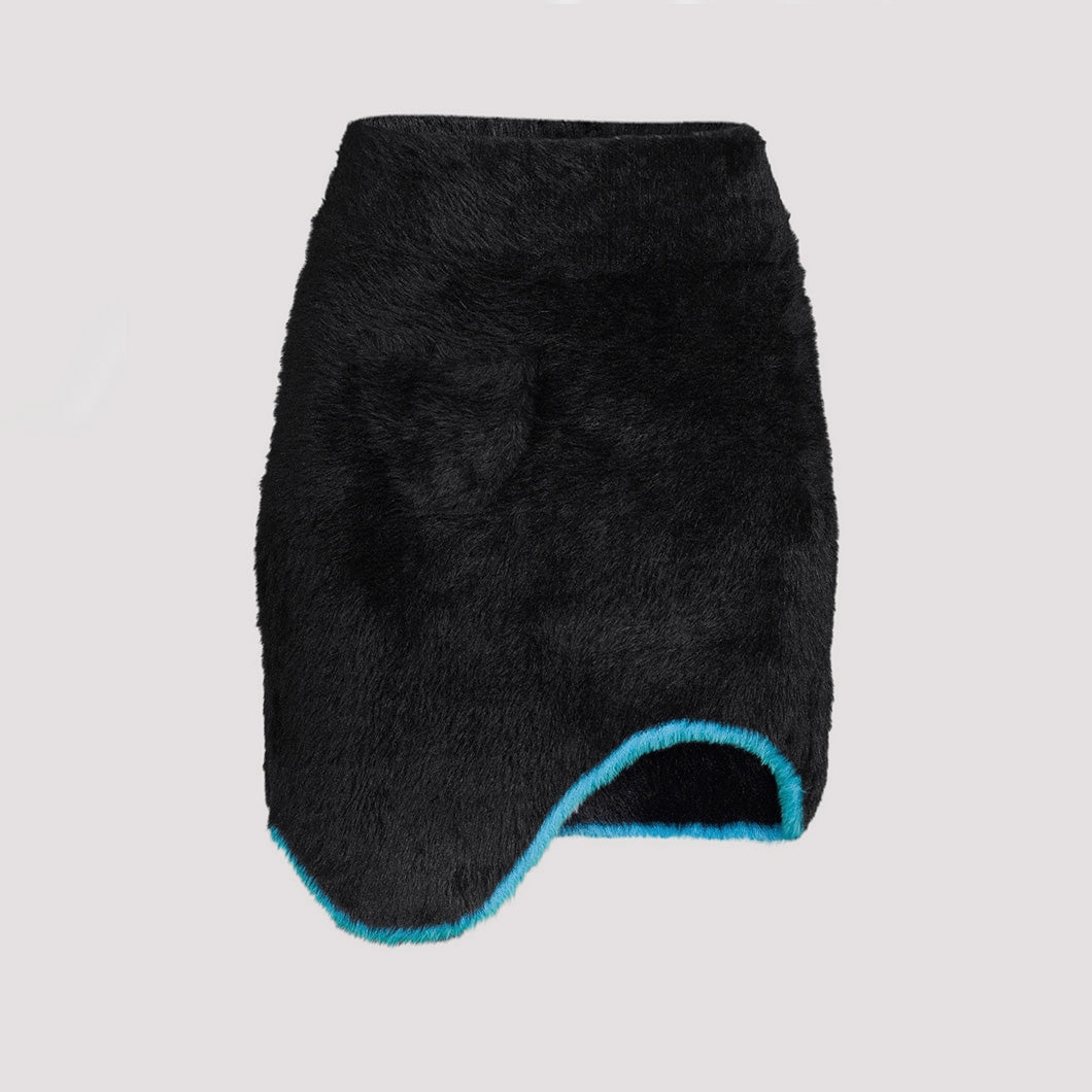 PH5 "Venus" Knit Mini Skirt in Black, size Small