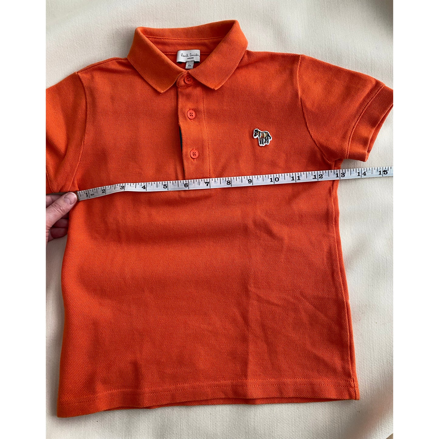 ** ENFANTS ** Polo orange Paul Smith, taille 6 ans