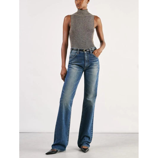 Nili Lotan "Joan" Jeans in "Simon Wash", size 28 (fits 27) **HEMMED**
