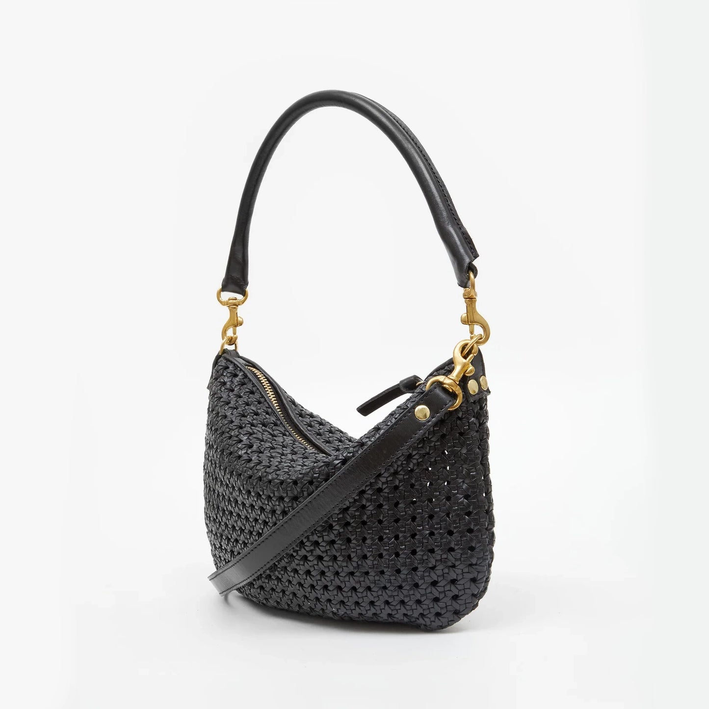 Clare V "Petit Moyen" Bag in Black