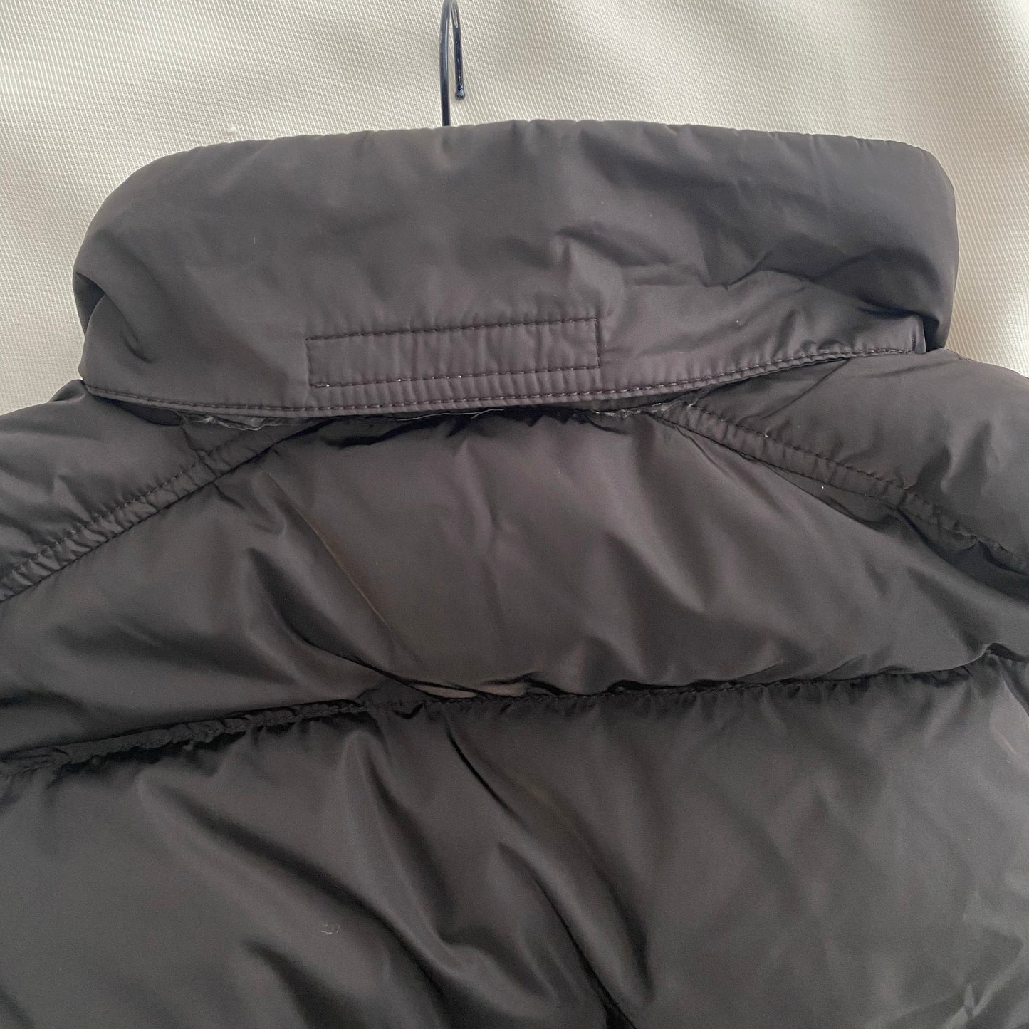 Prada Linea Rossa Down Vest in Brown, size 42 (size small) ** as is **