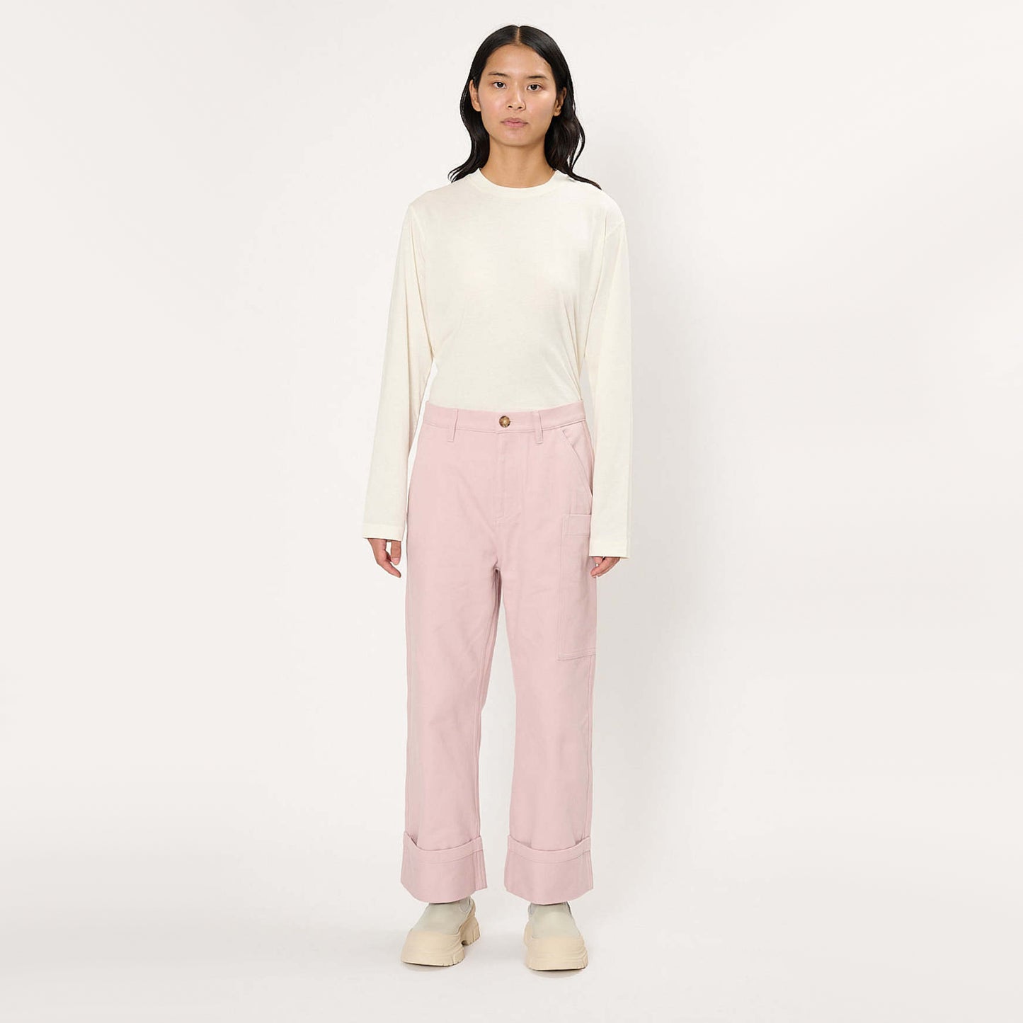 Sofie D'Hoore "Praga" Pants in Rose Pink, size 36