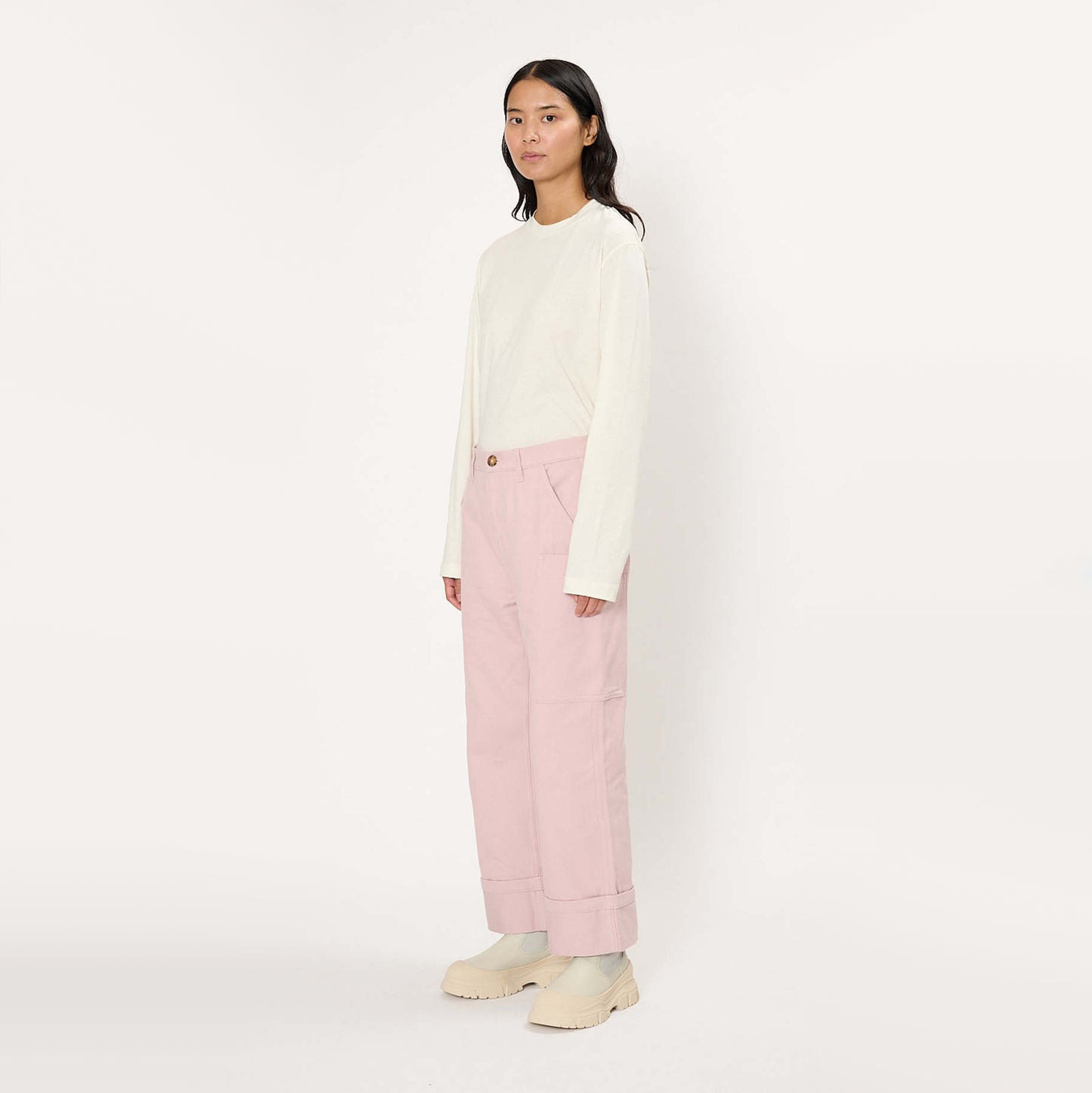 Sofie D'Hoore "Praga" Pants in Rose Pink, size 36