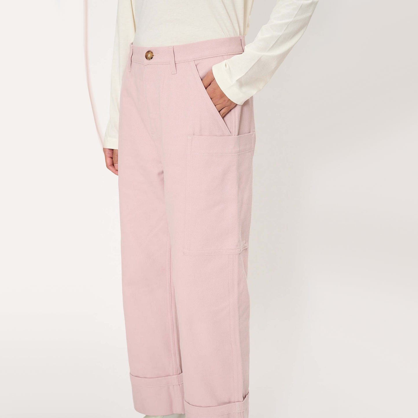 Sofie D'Hoore "Praga" Pants in Rose Pink, size 36