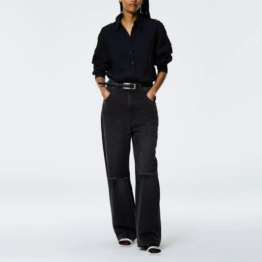 Tibi "Ryder" Jeans in Vintage Black, size 32
