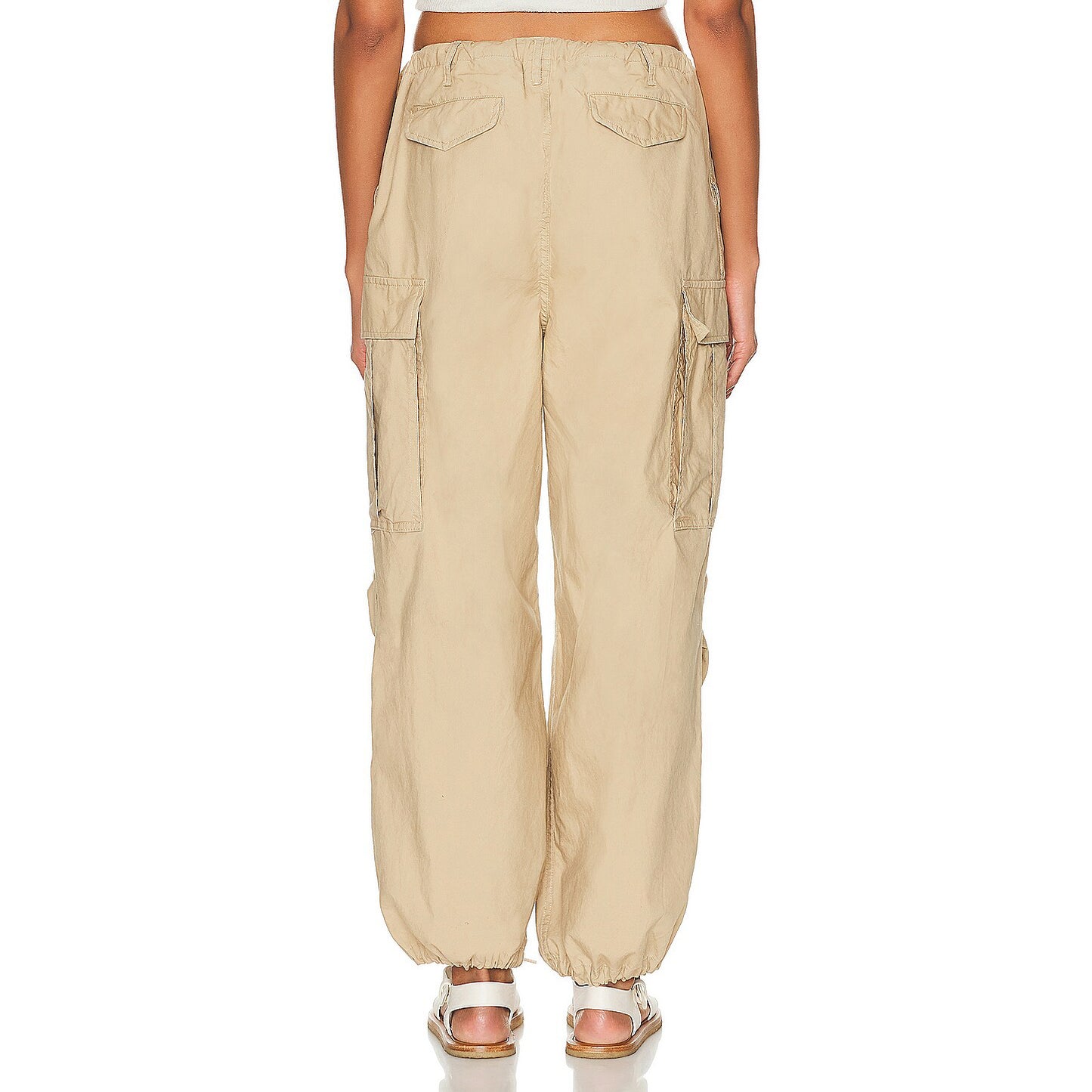 R13 Balloon Army cargo trousers in Khaki, size Small