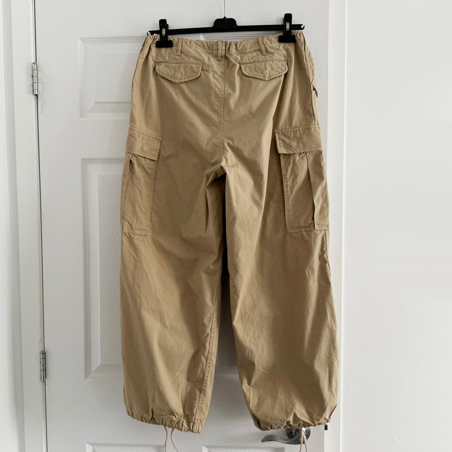 R13 Balloon Army cargo trousers in Khaki, size Small